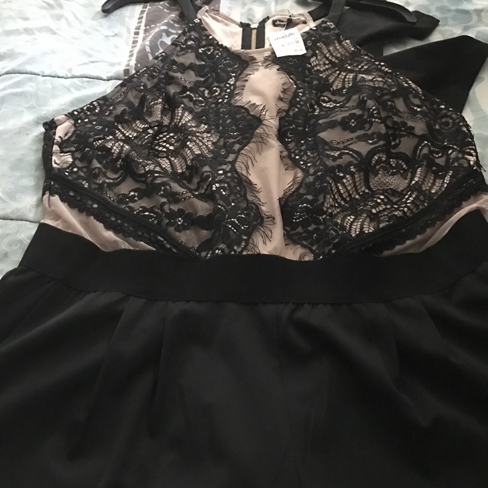 Black Lace Jumpsuits